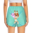 thumbnail image 2 of Lsque Bluey Printed Women's Running Shorts with Liner Pockets,Elastic Quick Dry Workout Athletic Gym Yoga Shorts,Womens High Waist Shorts-XX-Large, 2 of 9