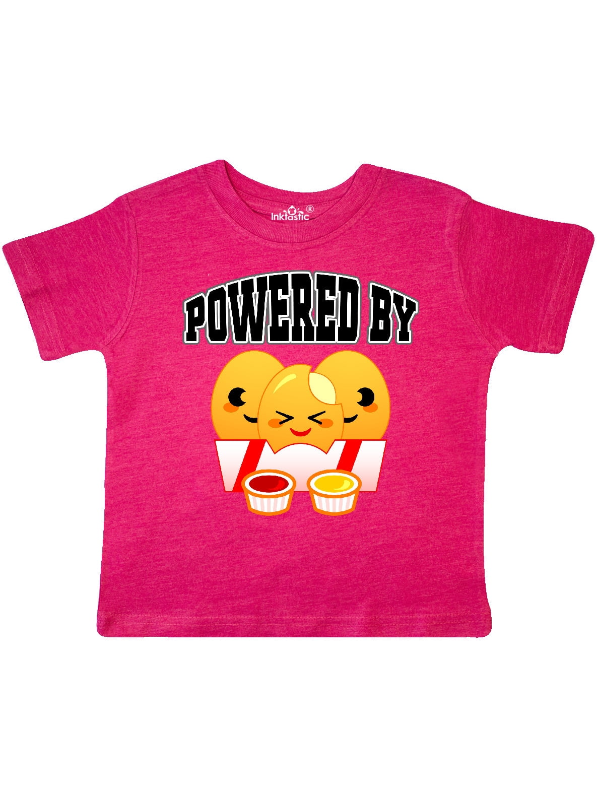 INKtastic Powered by Chicken Nuggets Toddler TShirt
