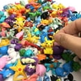 24pcs 2-3cm Mini Action Figures Set, Battle Monster Anime Figure for