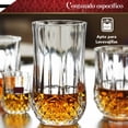 thumbnail image 3 of Vasos para jugo RD Royal Cook Transparente de Cristal 6 piezas, 3 of 4