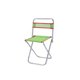 thumbnail image 1 of Pesca Taburete Plegable De Acero Inoxidable Para Exteriores Con Respaldo Para Picnic Viajes Camping Sweethay OD006873-00, 1 of 5