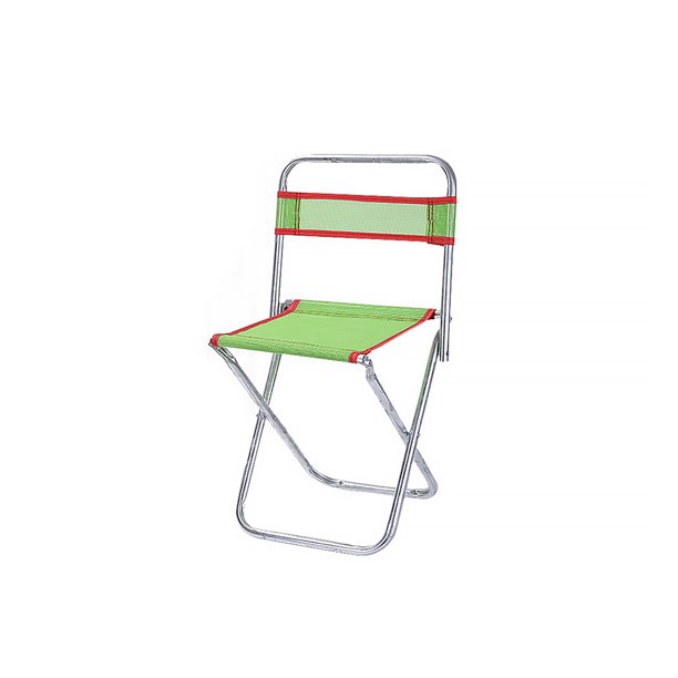 Pesca Taburete Plegable De Acero Inoxidable Para Exteriores Con Respaldo Para Picnic Viajes Camping Sweethay OD006873-00