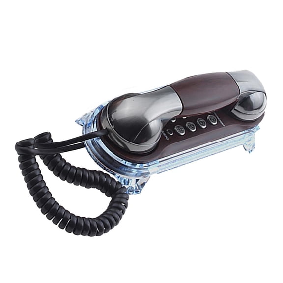 Old Fashion Corded Telephone with Incoming Call Illuminated Landline Phone