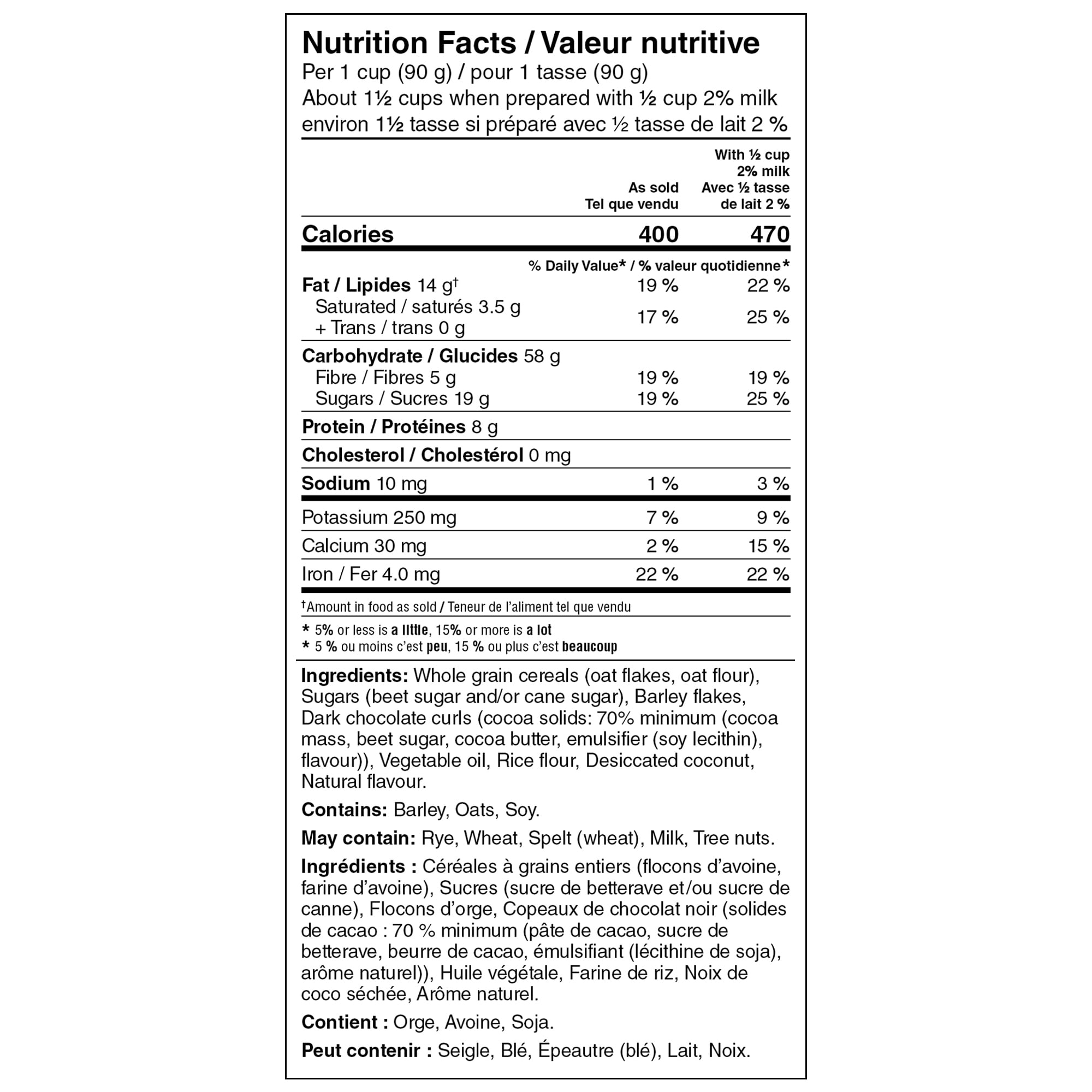 Jordans Morning Crisp Dark Chocolate Granola Cereal, 400 g