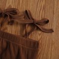 thumbnail image 2 of Ensemble d'Été pour Bébé Fille, Débardeur à Nœud Papillon + Short + Bandeau, 2 of 6