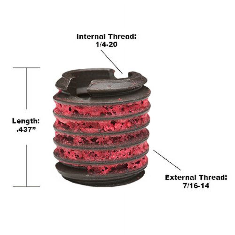 Thread Repair Kit, Self Locking Thread Inserts, Steel, 10 Inserts EZ-329-4