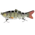 thumbnail image 1 of fashionhome Bionic Lures Artificial Multi Sections Fish Shape Bait Lifelike Fishing Hook Mixed Color Spinner, 1 of 3