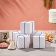 thumbnail image 2 of Cajas de regalo Juvale, 100 unidades, blancas, 8 x 8 x 8 cm, para velas y adornos, 2 of 9