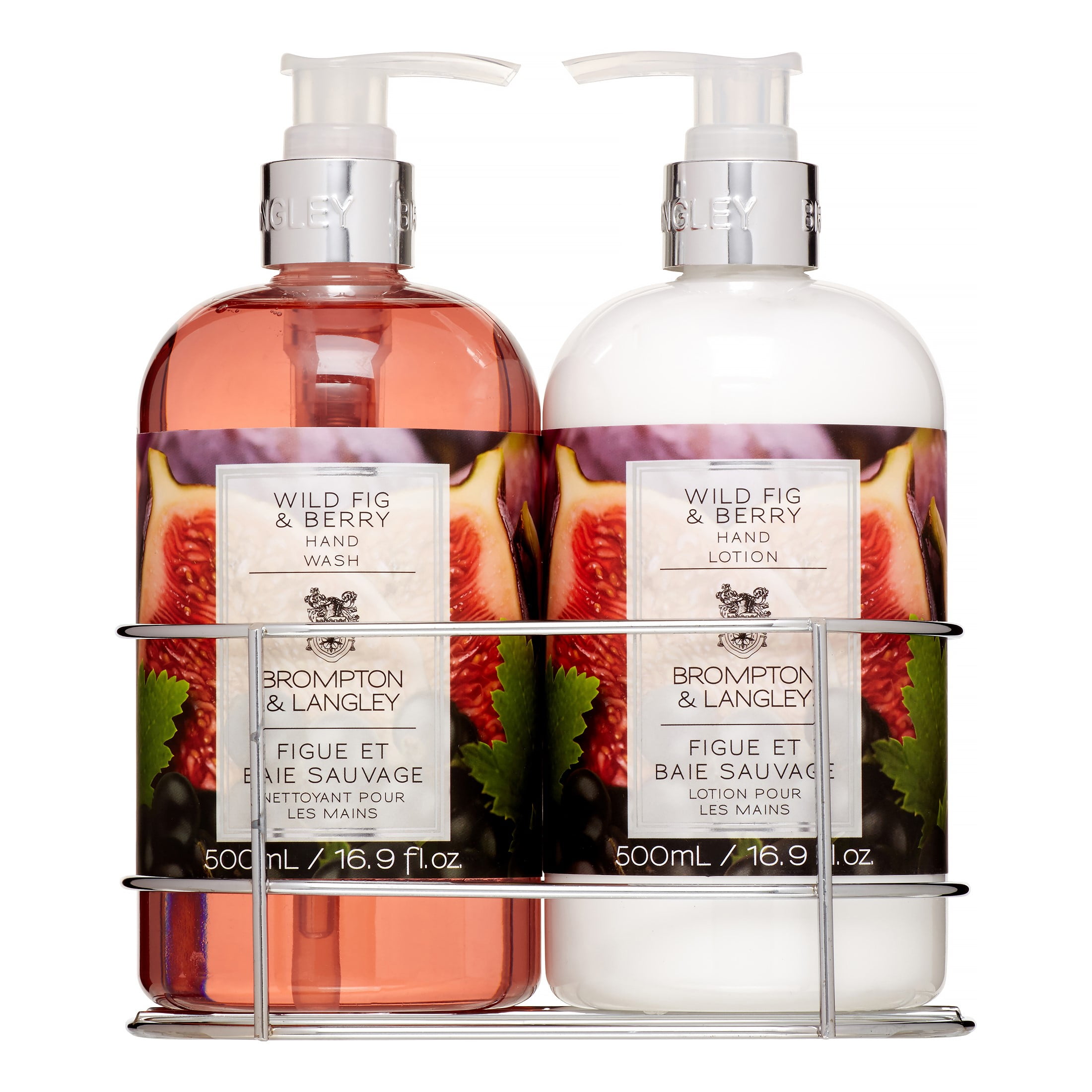 Maison Hand Wash & Lotion Caddy Set, Wild Fig & Berry