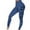Blue, variant on MGDXOX Game Day Football Leggings for Women Football Season Yoga Pants Sunday Tummy Control Graphic Workout Leggings Blue L