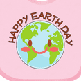 thumbnail image 4 of Inktastic Happy Earth Day Boys or Girls Baby Bib, 4 of 4