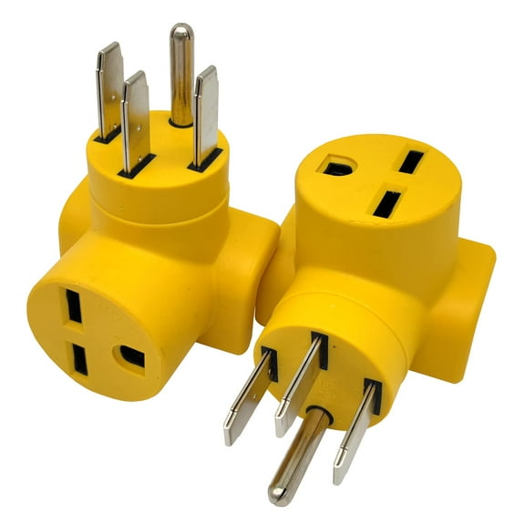 Parkworld 62831 NEMA 14-50P to 6-30R One Piece Compact Adapter RV to Workshop Output 30amp 250Volt