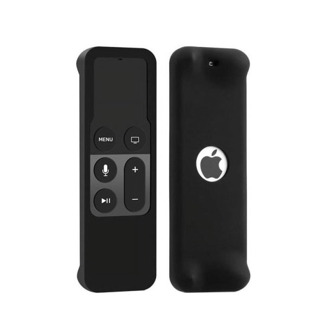 Funda para mando a distancia Apple TV 4ª generación silicona Negra oso de fresa Electrónica