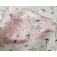 thumbnail image 4 of oneOone Silk Tabby Fabric Bird & Palm Tree Printed Fabric 1 Yard 42 Inch Wide, 4 of 4