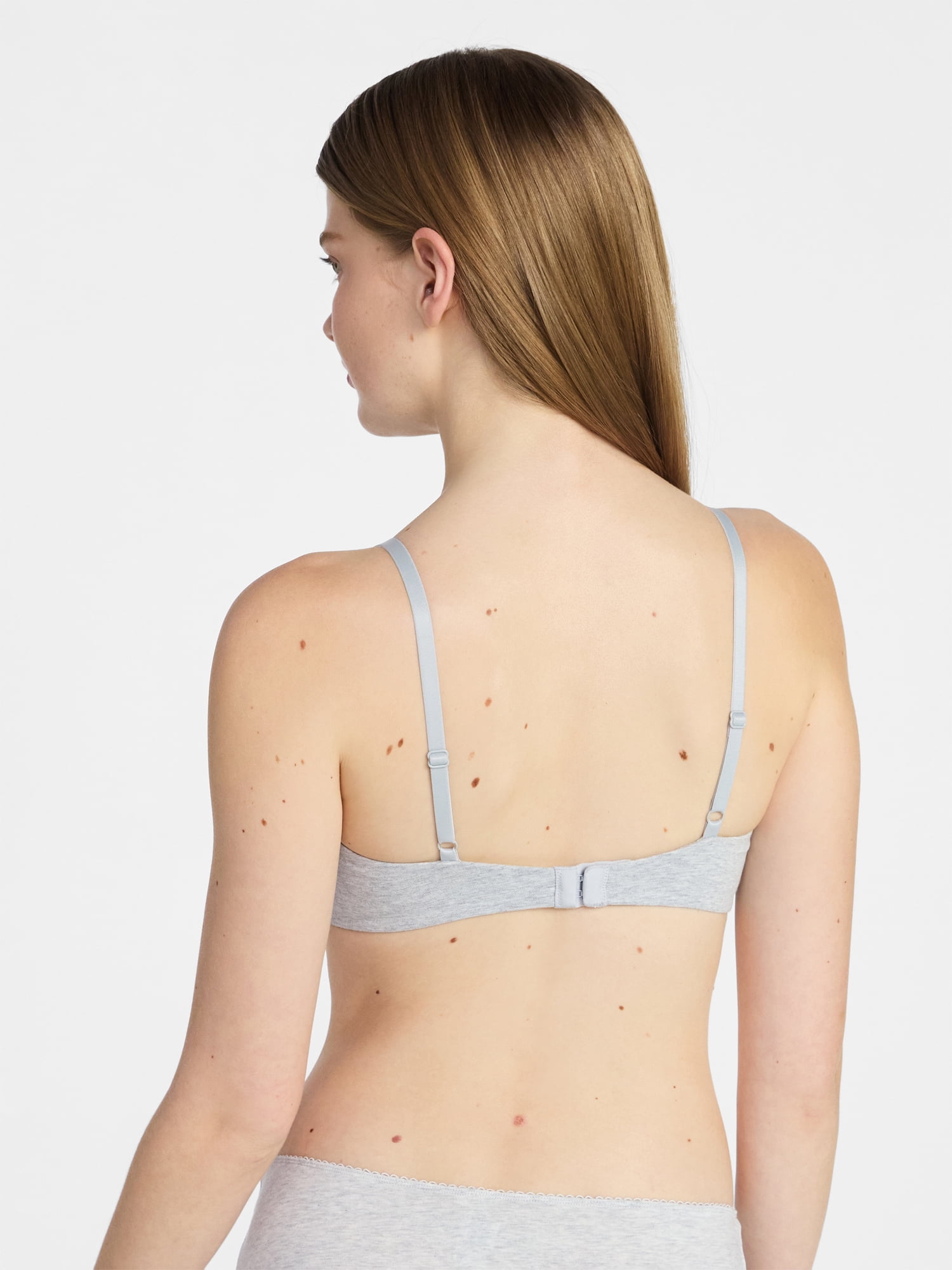 No Boundaries Cotton Wirefree Bra, Women's 32A-44DDD