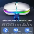 thumbnail image 2 of 2.4g Wireless Mouse Bluetooth-compatible Rgb Rechargeable Mute Led Backlight Ergonomic Gaming Mouse For Laptops, 2 of 5
