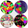 thumbnail image 4 of 100 globos de látex de 12 pulgadas para decoración de fiestas, suministros para decoración de fiestas, globos de luz nocturna, 4 of 6