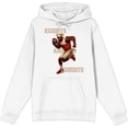 thumbnail image 4 of Kickoffs & Cookouts American Football Adult White Long Sleeve Hoodie-Medium, 4 of 6