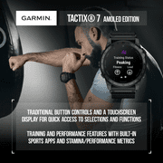 Garmin Tactix 7 AMOLED Edition Watch Black
