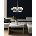 thumbnail image 2 of 3 Light Flush Mount In Fusion Style 20.5 Inches Wide By 6.5 Inches High Z-Lite 329F20-Brz, 2 of 3