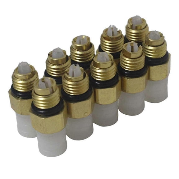 10Pcs M8 for -Ben W164 W212 Air Suspension Line Hose Connector Fitting 1643204613 1643204413 164320