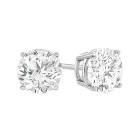 Brilliance Fine Jewelry Diamond Stud Earring in 14K Gold (I-J, I2-I3)