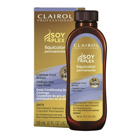 Clairol Liquicolor Permanente, 5A/94DN Lightest Cool Brown, 2 Oz.