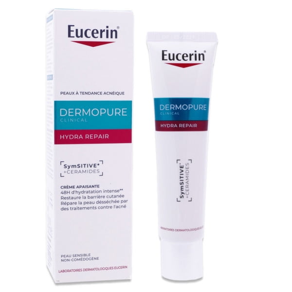Eucerin DERMOPURE Clinical Hydra Repair Soothing Cream 40ml (1.35floz)