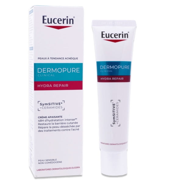 Eucerin DERMOPURE Clinical Hydra Repair Soothing Cream 40ml (1.35