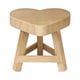 thumbnail image 4 of Soporte de madera para plantas, estante para flores, decorativo, pequeño, rústico, para macetas, bonsáis Corazón, 4 of 9