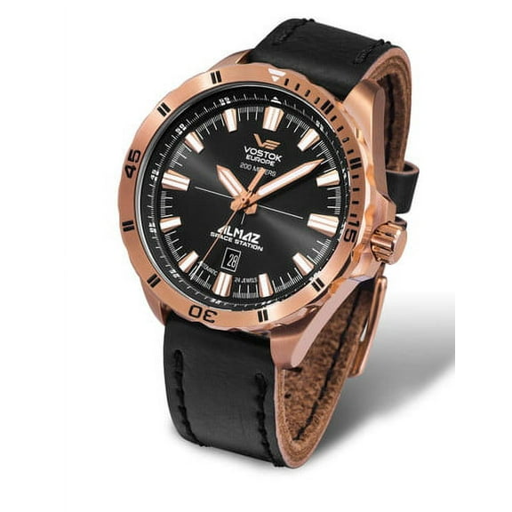 Vostok-Europe Almaz Automatic Leather Strap NH35A/320B259