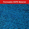 thumbnail image 5 of TKOOFN 6' x 50' Outdoor Privacy Fence Screen Mesh Cover for Backyard Deck, Patio, Garden, Pool, Blue, 5 of 10