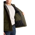 thumbnail image 4 of Men's Quilt-Lined Micro-Duck Hooded Work Coat, 4 of 5