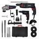 thumbnail image 1 of Combo Rotomartillo + Esmeriladora + Taladro FO2470 Foreman Accesorios Herramientas Tool Kit, 1 of 5