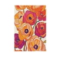 thumbnail image 6 of Yayeee Garden Flag 12"x18" Double Sided Outdoor Yard Lawn Holiday Decorations, Orange Hand Drawn Floral, 6 of 6