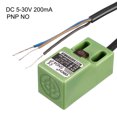 thumbnail image 2 of 4mm Inductivo Proximidad Sensor Interruptor Detector PNP NO DC 5-30V 200mA 3 Cables SN04-P para 3D Impresora Sonda Cama Nivelación, MCU Placa, 2 of 4