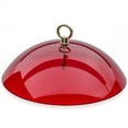 thumbnail image 1 of Birdfeeder Dome Cover Feeding Station with Hanger Snow Shade Backyard Patios House Red, 1 of 9