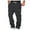 Dark Gray, variant on Men's Pocket Casual Straight-Leg Pants Tracksuit Pants Full Length Pants Fashionable Men's Trousers Cool Activewear for Gentlemens Today Sales Gray,L