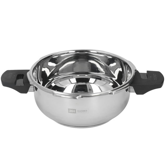 1.8 Liter Pressure Cooker, Mini Pressure Cooker Acid Alkali Resistance Versatile Cooking Various Foods Healthy Scratch Resistance For Induction Cooker