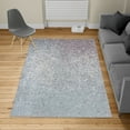thumbnail image 2 of Geometric Turkish Area Rug, Small Dot Tiles Shape Simple Classical Creative Design, Soft Carpet for Living Room Decor with Distressed Look, 6.6' X 9.6', Blue Grey, by Ambesonne, 2 of 4