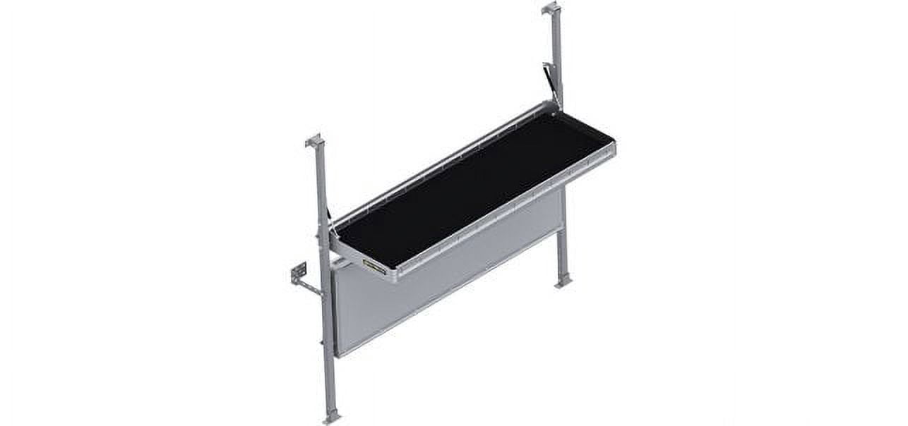 Holman 48606 Van Shelf Unit 60" W x 20" D 2 Folding No Dividers Gray