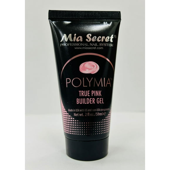 Mia Secret POLYMIA BUILDER GEL 2OZ/59ML - TRUE PINK (POLY-TP)