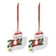 thumbnail image 2 of 2 uds., nombre personalizado de los miembros de la familia, decoración navideña, regalo artesanal, adorno colgante para árbol de Navidad, 2 personas + 2 personas, 2 of 5
