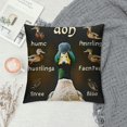 thumbnail image 4 of Things I Do in My Spare Time Funny Duck Inches Throw Pillow Covers,Bedroom Living Room Girl Room Home Decor,Duck Lovers Mom Farm Girls Women Gifts, 4 of 5