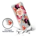 thumbnail image 3 of CoverON Phone Design For Samsung Galaxy A14 5G Case, Clear Flexible Soft Rubber Slim TPU Cover, Peony Flower, 3 of 7