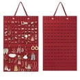 thumbnail image 3 of Hanging Earrings Organizer Durable Jewelry Storage Bag for Rings Keys Watches Socks, 3 of 4