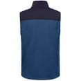 thumbnail image 3 of Little Donkey Andy Men's Fleece Lined Outdoor Vest Lightweight Windproof Warm Sleeveless Jacket for Hiking Trekking Travel Golf Vallarta Blue M, 3 of 6