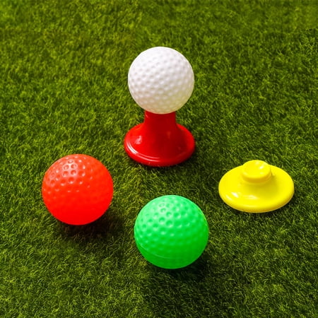 WRITWAA Kids Plastic Golf Toy Set for Toddlers - Indoor and Outdoor Sports Play Activity Kit