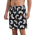 thumbnail image 2 of Fuzoiu Game Print Men's Beach Shorts,Men's Swim Trunks,Quick Dry Board Shorts with Pockets,Men's Bathing Suits for Surfing, Running, and Casual Wear-Small, 2 of 6