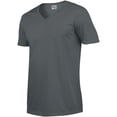 thumbnail image 3 of Gildan T-Shirt à Manches Courtes à Col en V Style Doux pour Hommes, 3 of 5
